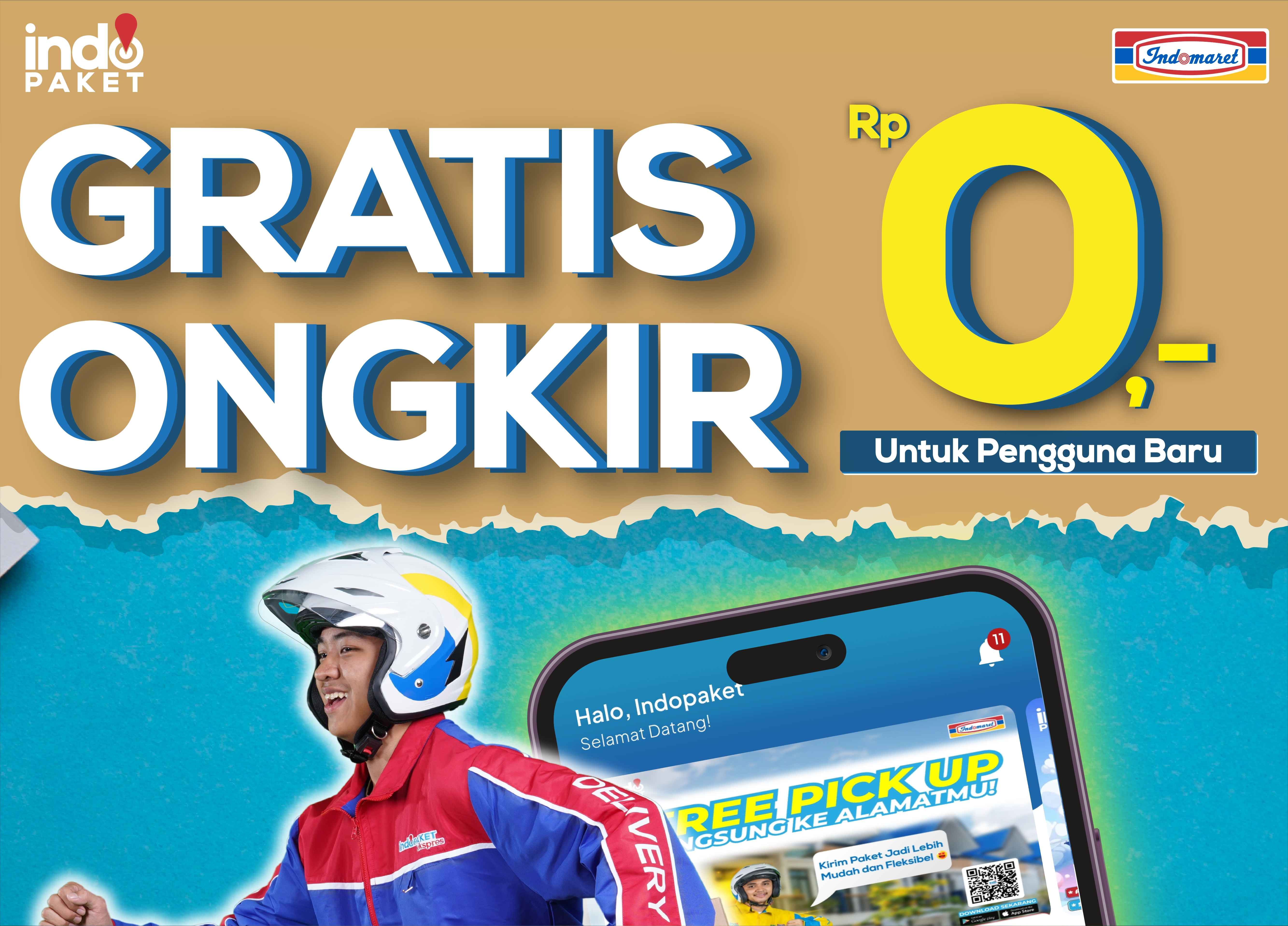 GRATIS ONGKIR UNTUK PENGGUNA BARU